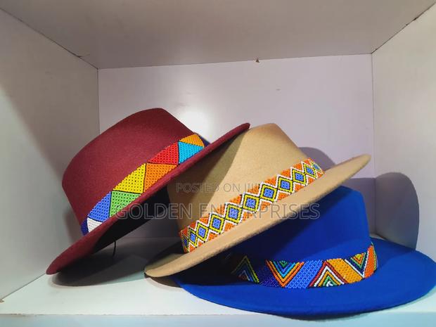 Beaded Fedora Hat - thumbnail 3