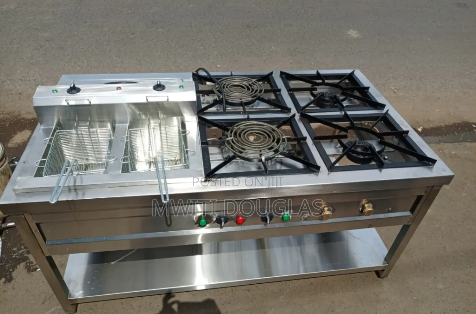 Excellent Four Burner Combined Unit