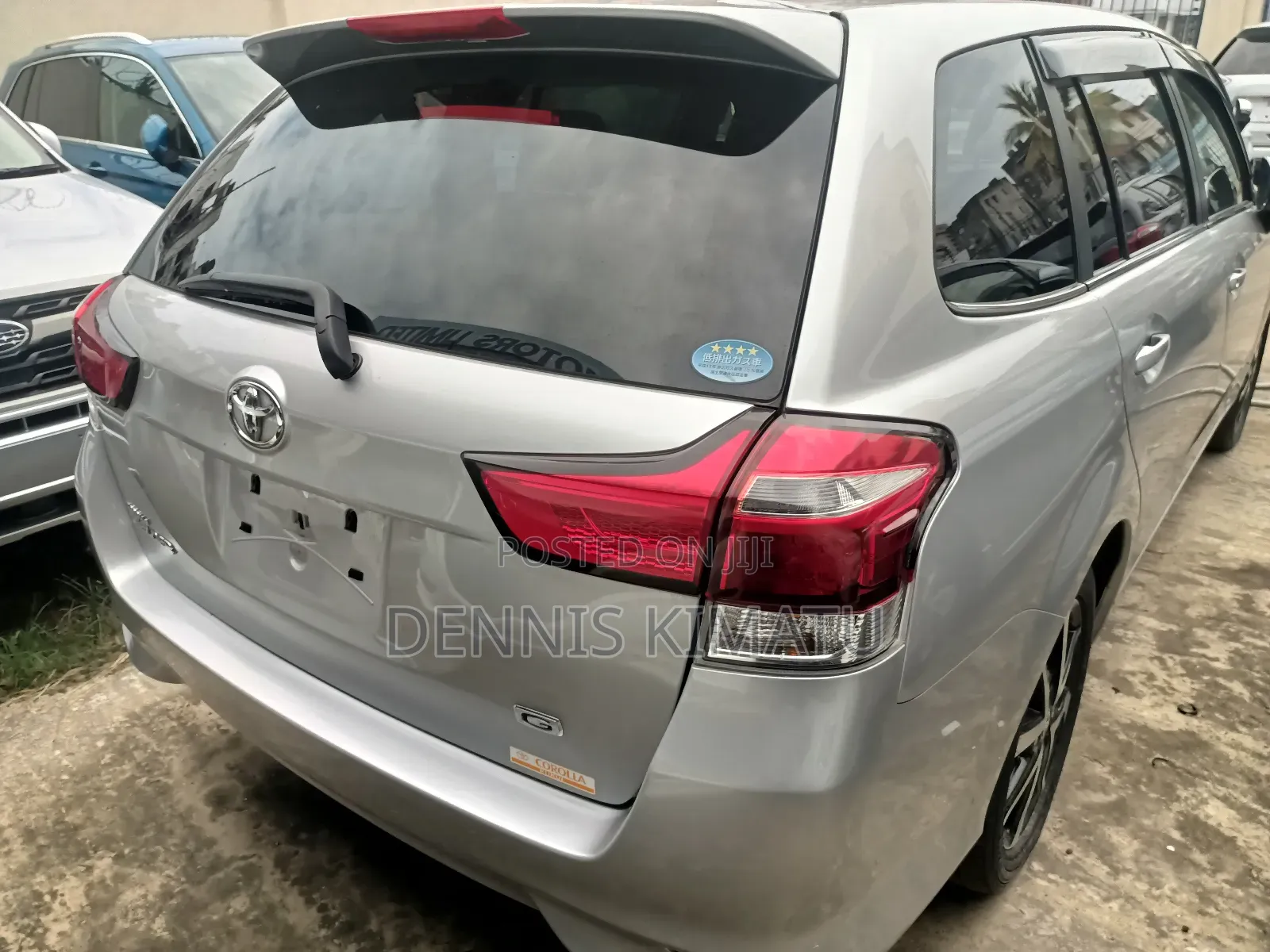 Toyota Corolla Fielder 2018 Silver