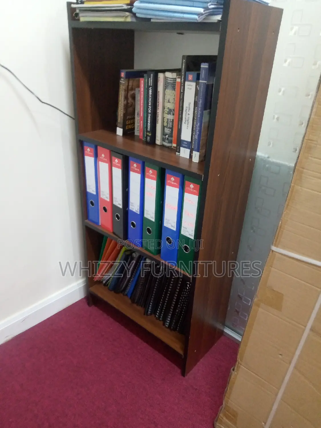 Wooden File Cabinet