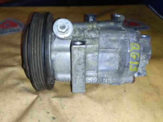 Nissan QG13 AC Compressor for Wingroad, Advan, FB15, FB14. - thumbnail 2