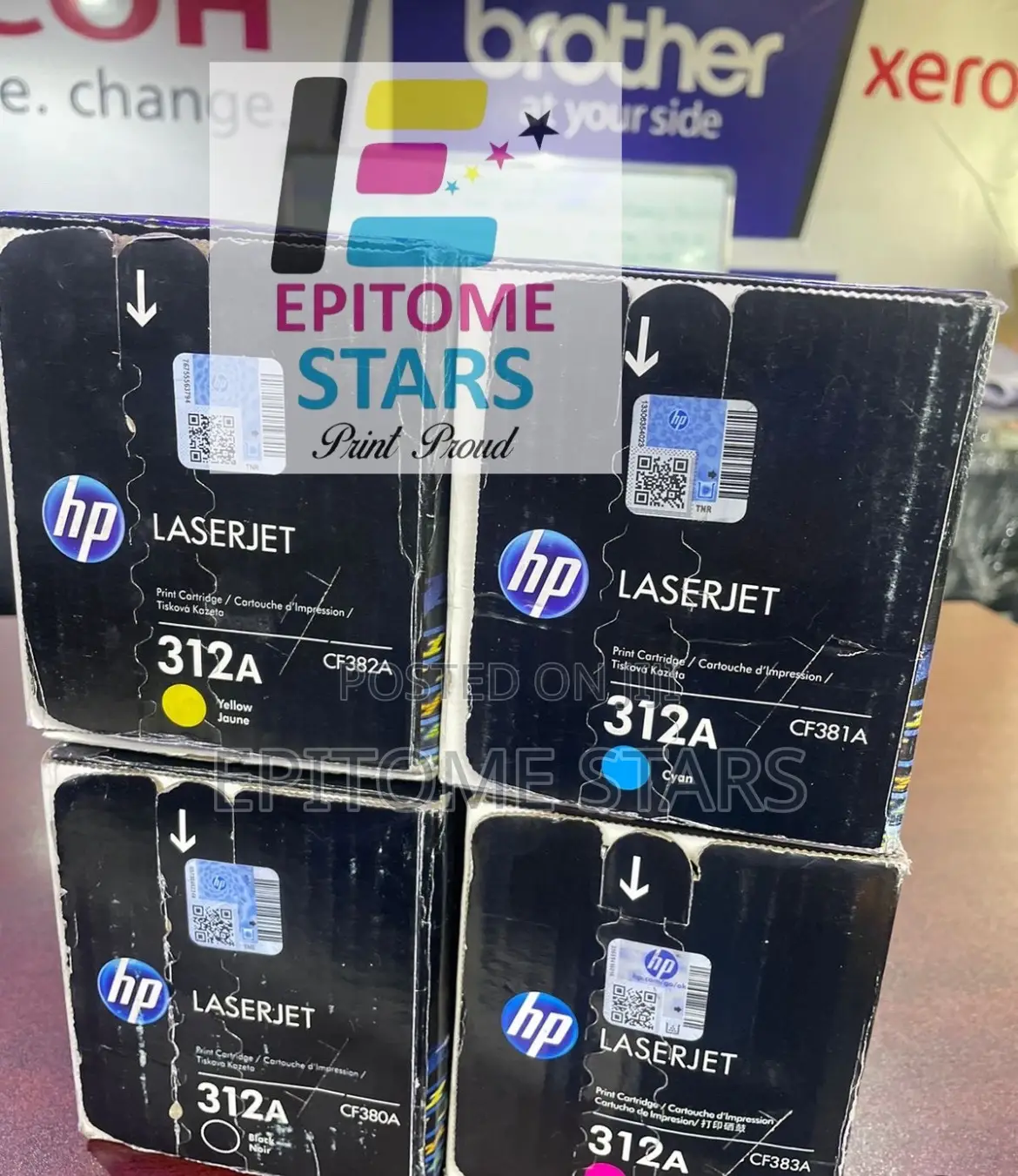 HP 312A Toner Top Yield Just
