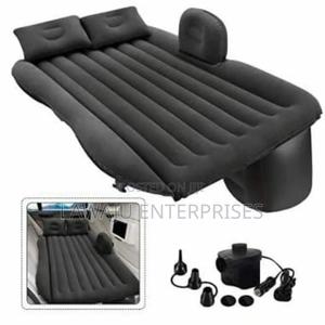 Black Inflatable Travel Bed - thumbnail 2