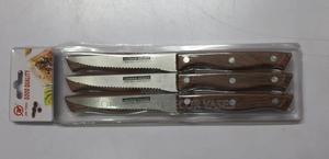 Steak Knife Set,Wooden Handle6pcs KSH 1500 All - thumbnail 2