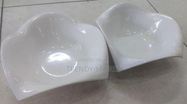 White Melamine Salad Bowl - main view