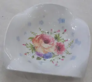 Flowered Melamine Bowl