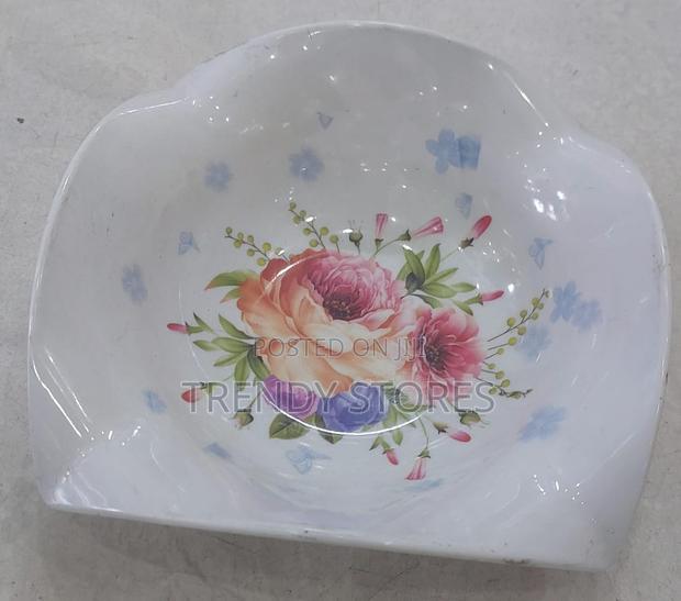 Flowered Melamine Bowl - main view
