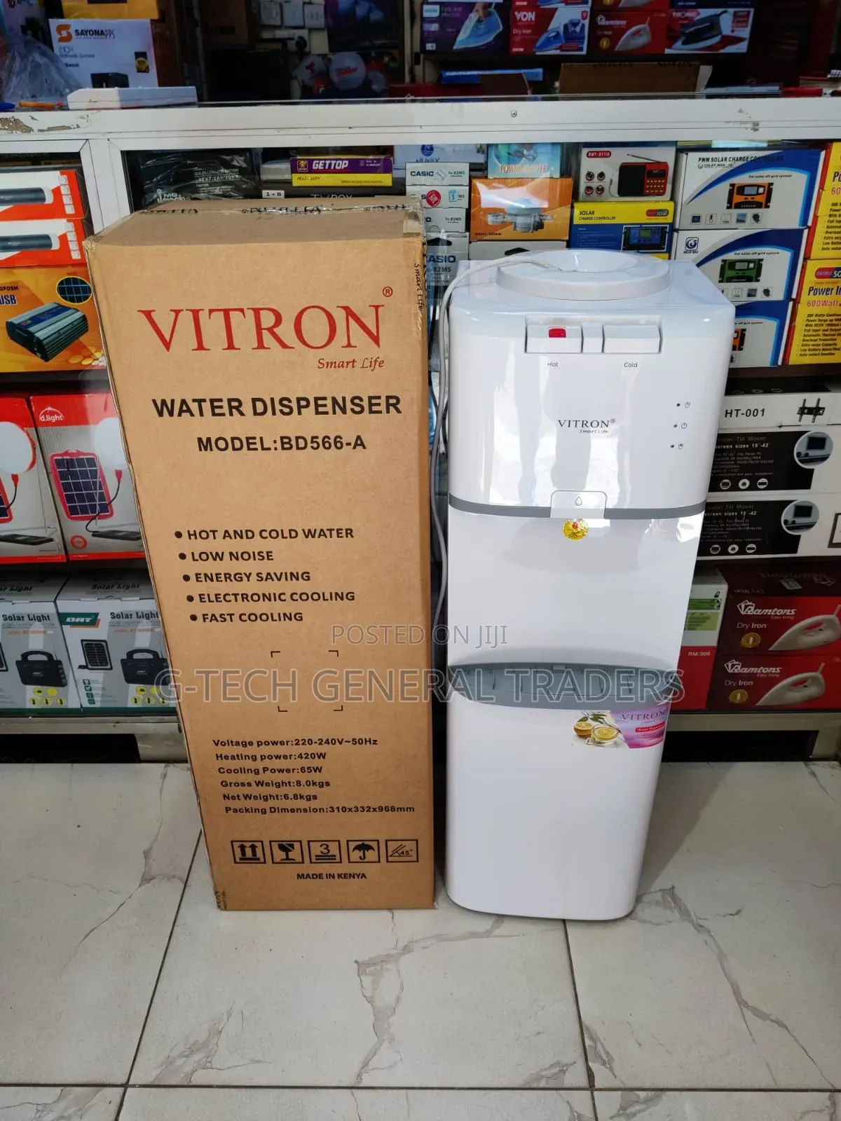 Vitron BD566 Hot and Cold Water Dispenser for Drinking Water