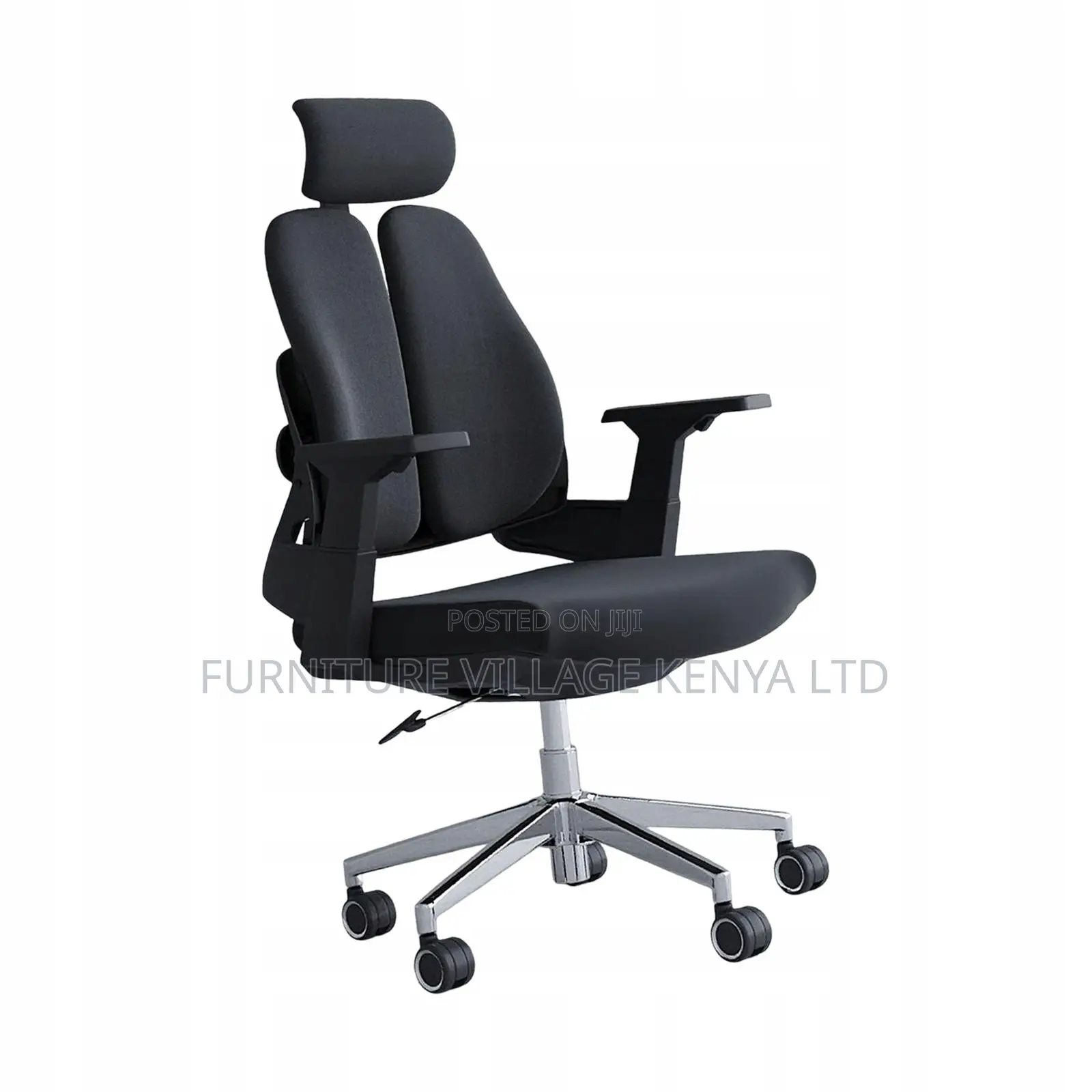 Office Chair, High-Back Orthopedic Office Seat