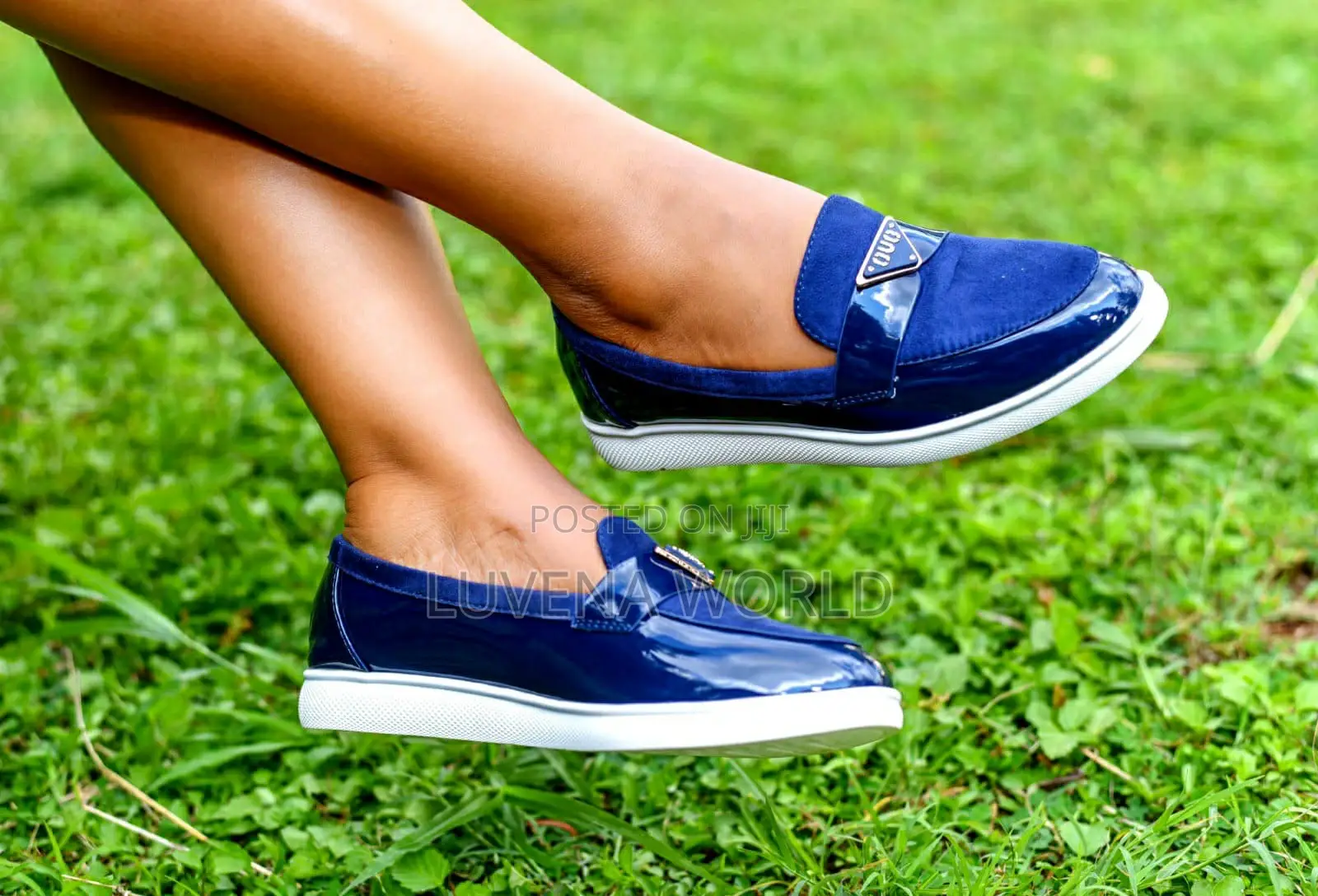 Wetlook Suede Brogues