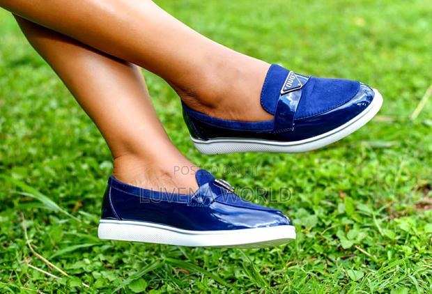 Wetlook Suede Brogues