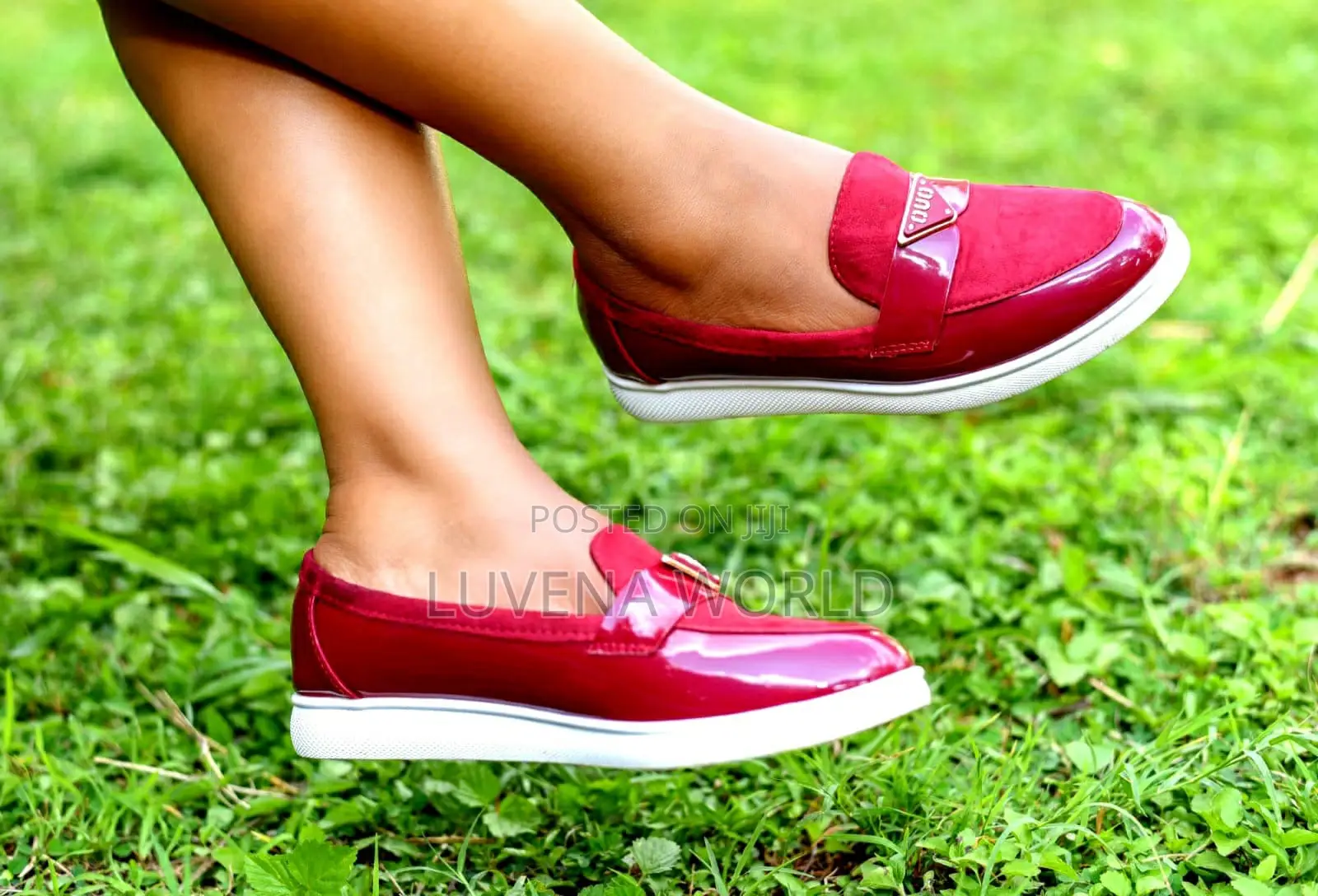 Wetlook Suede Brogues