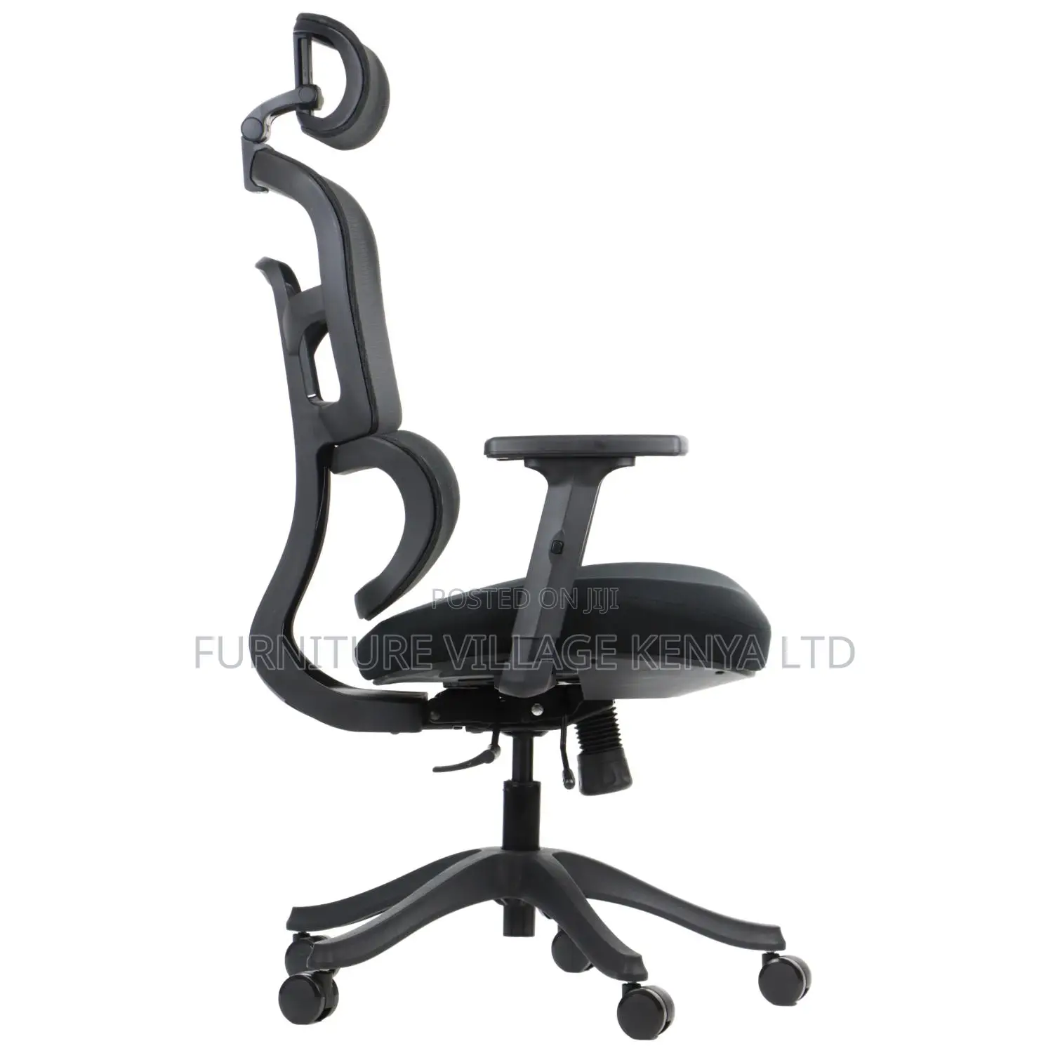 Orthopedic Office Seat, High-Back Ergonomic Boss Chair