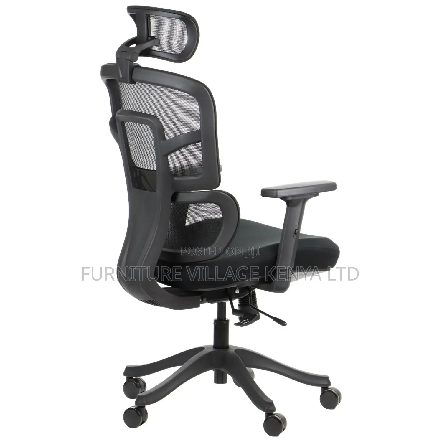 Orthopedic Office Seat, High-Back Ergonomic Boss Chair