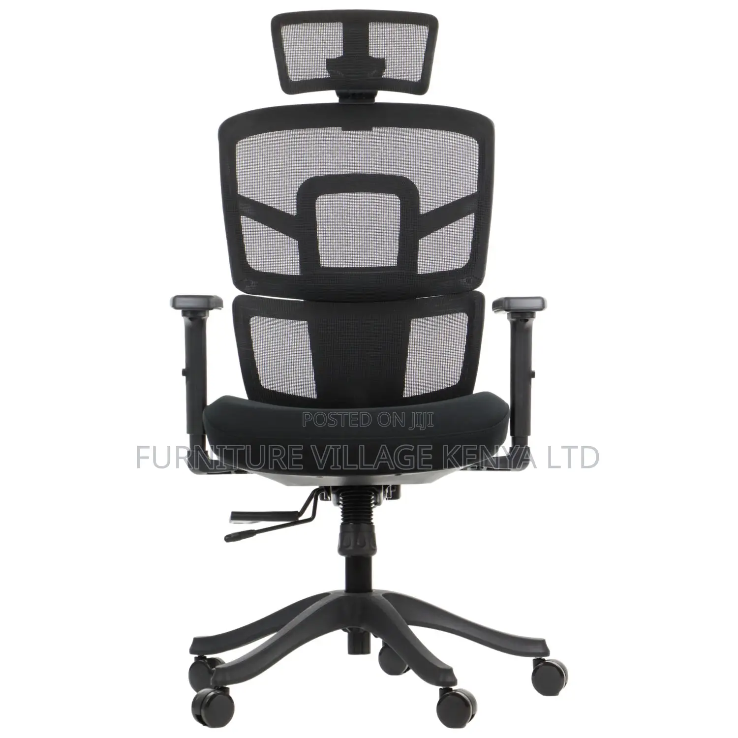 Orthopedic Office Seat, High-Back Ergonomic Boss Chair