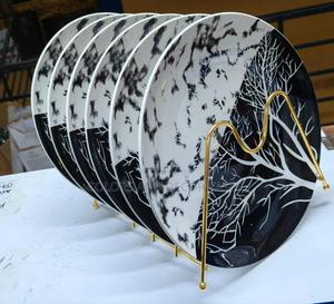 6pcs Ceramic Plates KSH 2500 - thumbnail 2