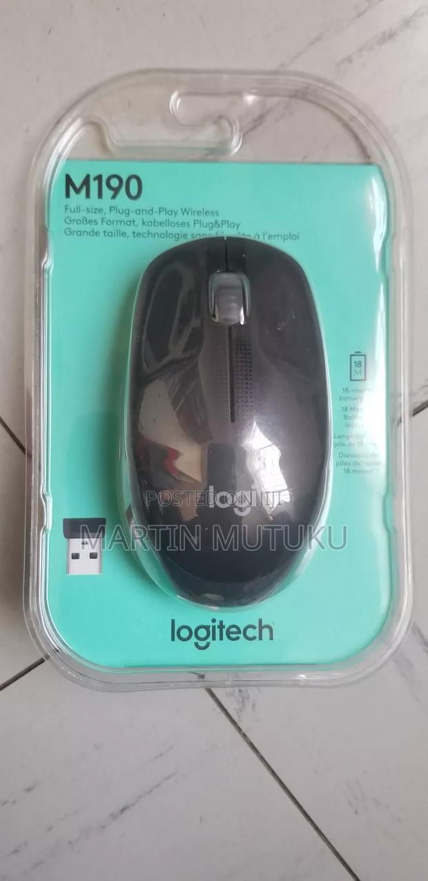 Logitech M190 Full-Size Wireless Mouse - thumbnail 2