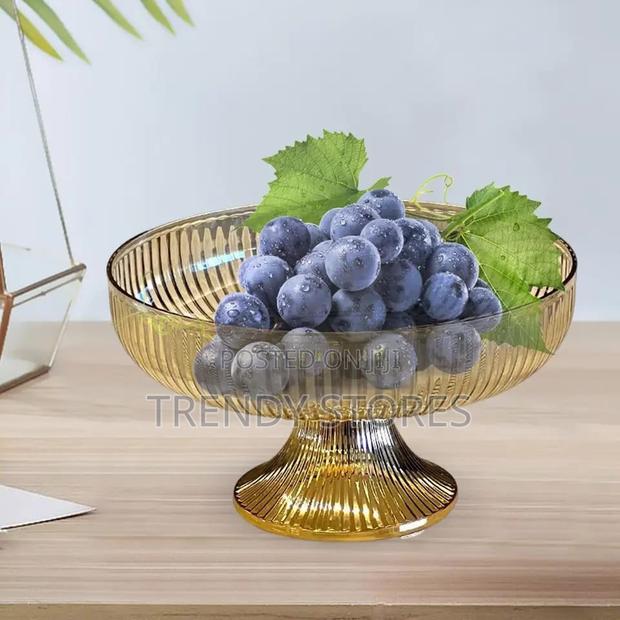 Gold Vintage Fruit Bowl - main view