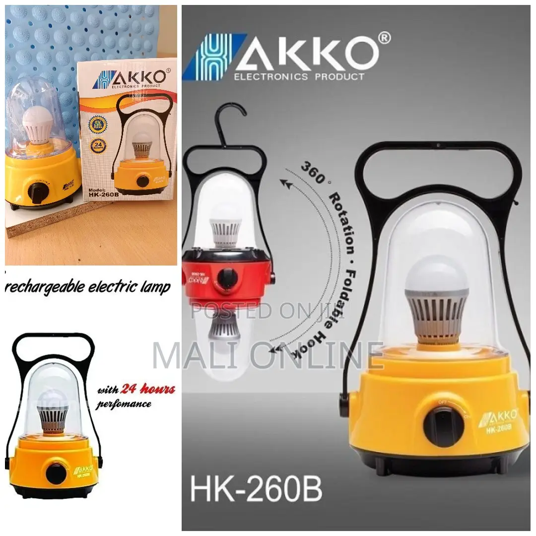 Portable Lantern Hanging Lamp Hakko HB-260B Rechargeable