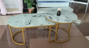 Sitting Glass Table