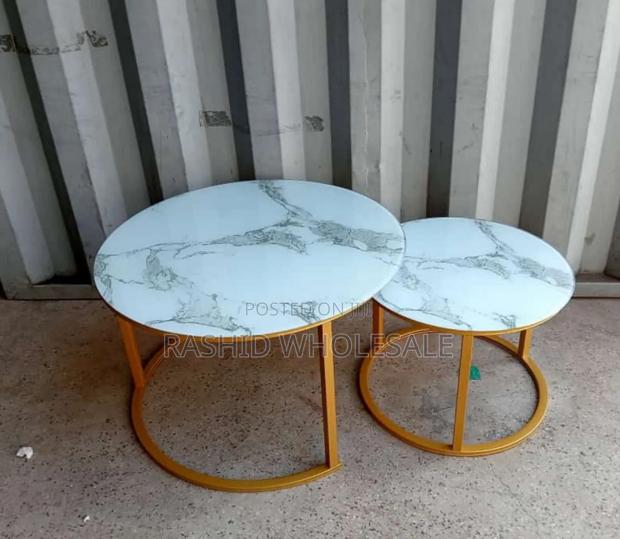Round Marble Nexting Table