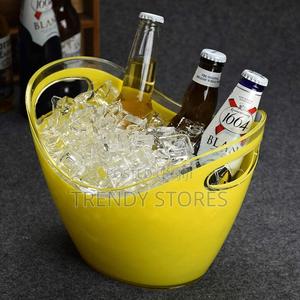 Yellow Acrylic Ice Bucket - thumbnail 2