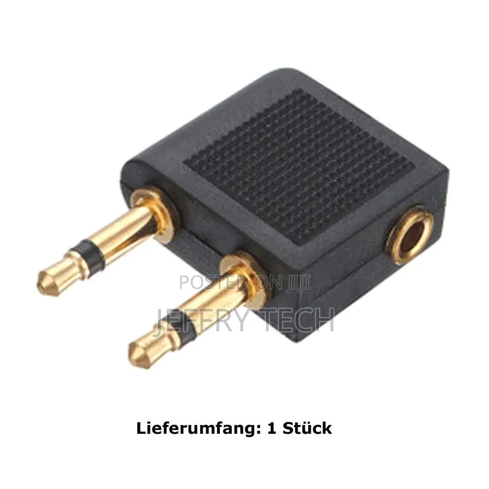 Q44 Airplane Headphone Adapter 3.5mm Jack Airplane Adapter F