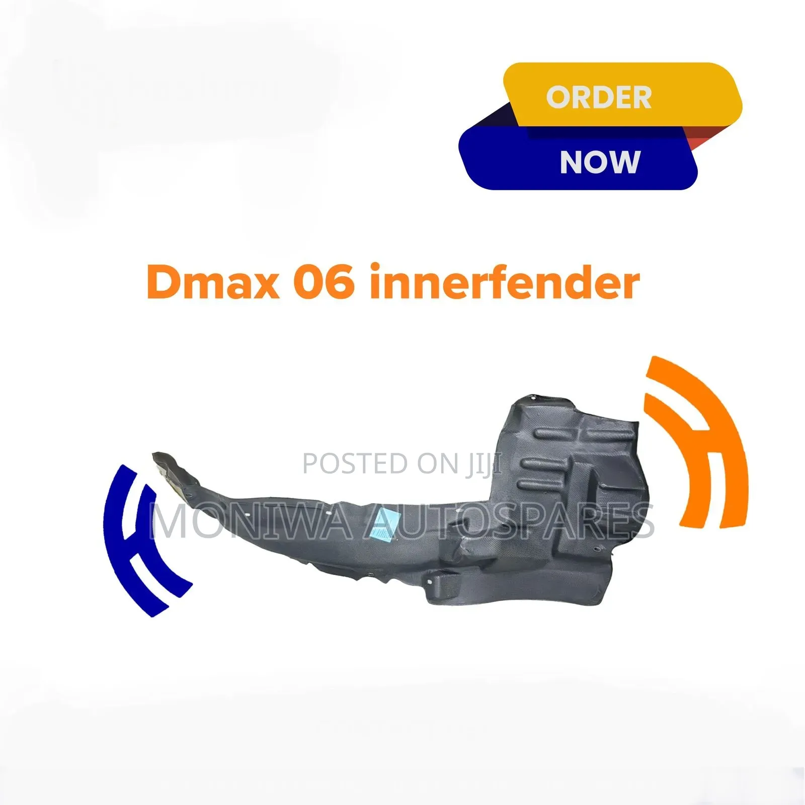 Stone Guard Isuzu Dmax /Inner Fender 2006
