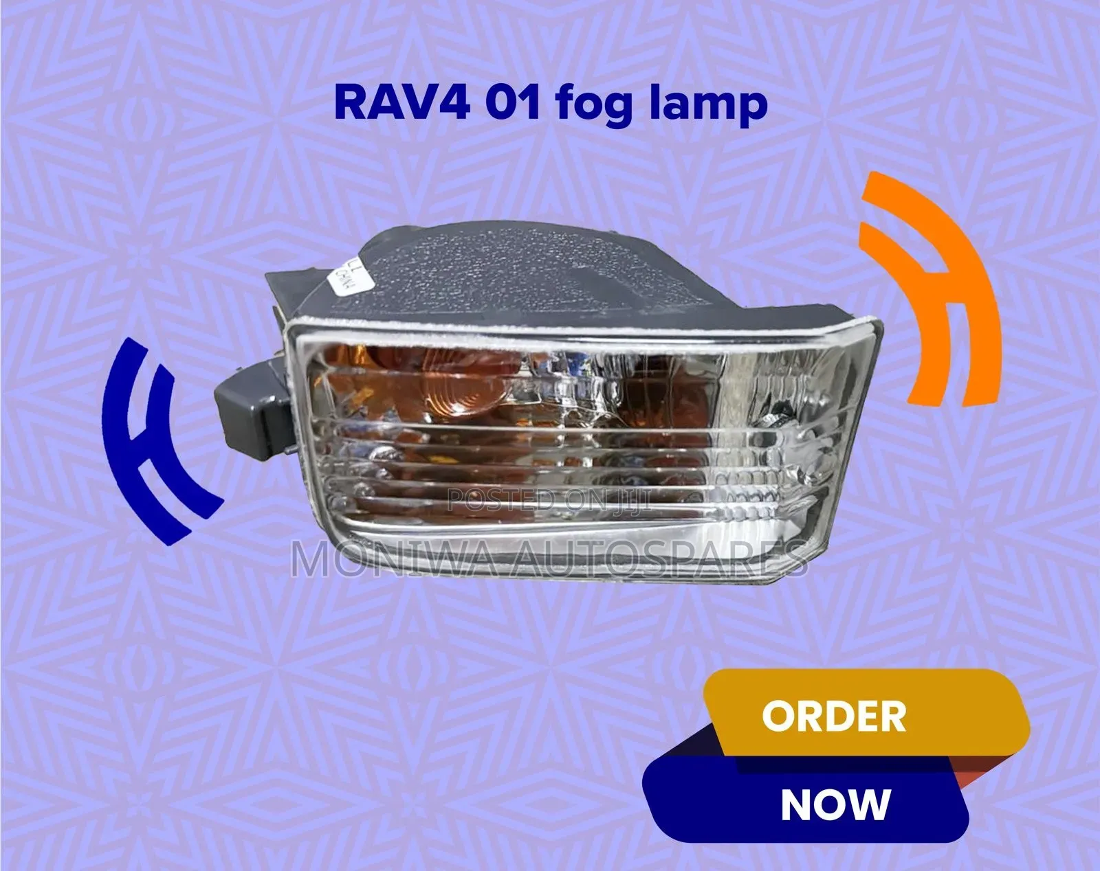 Fog Lamp Toyota Rav 4 2001 Old Model