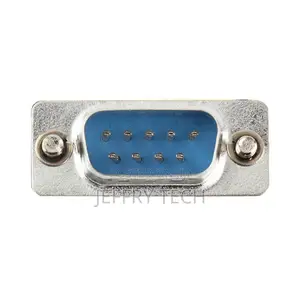 9 Pin RS-232 DB9 Male to Male Serial Cable Gender Changer Co