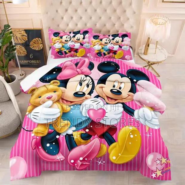 3 in 1 Cartoon Themed Duvet Cover Set