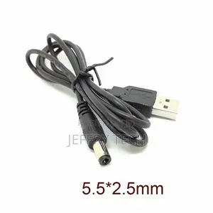 3FT PC Laptop USB Male to 5V DC 5.5mm X 2.5mm Barrel Connect