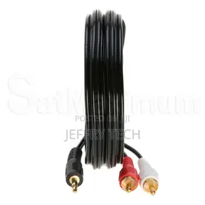 3.5mm AUDIO CABLE AUX 3.5 Mm to Dual RCA Stereo 20 Metre