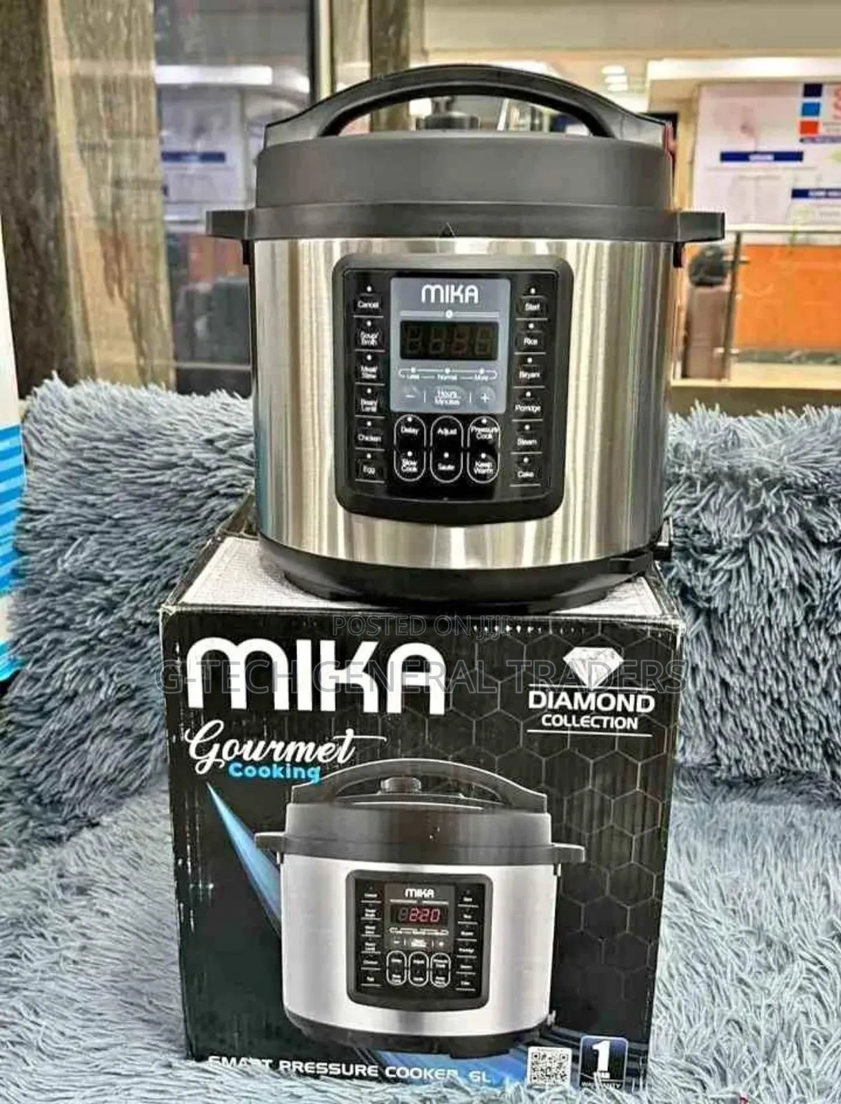 Mika 6l Digital Multifunctional Food Processor