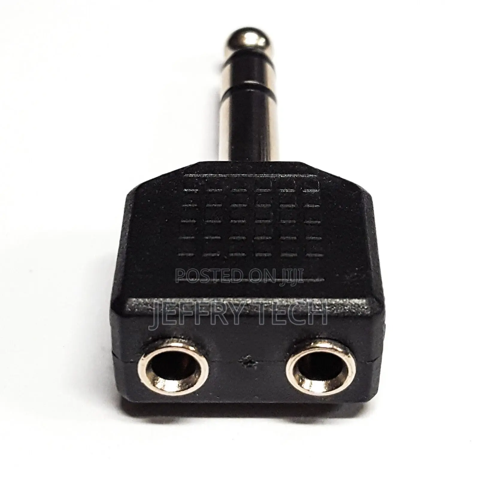 1/4" TRS Stereo Male to Dual 1/8" 3.5mm Female Jack Audio Y