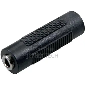3.5mm 1/8" Aux Stereo Female to Female F/F Audio Coupler Ada