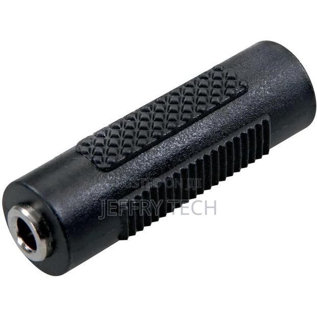 3.5mm 1/8" Aux Stereo Female to Female F/F Audio Coupler Ada