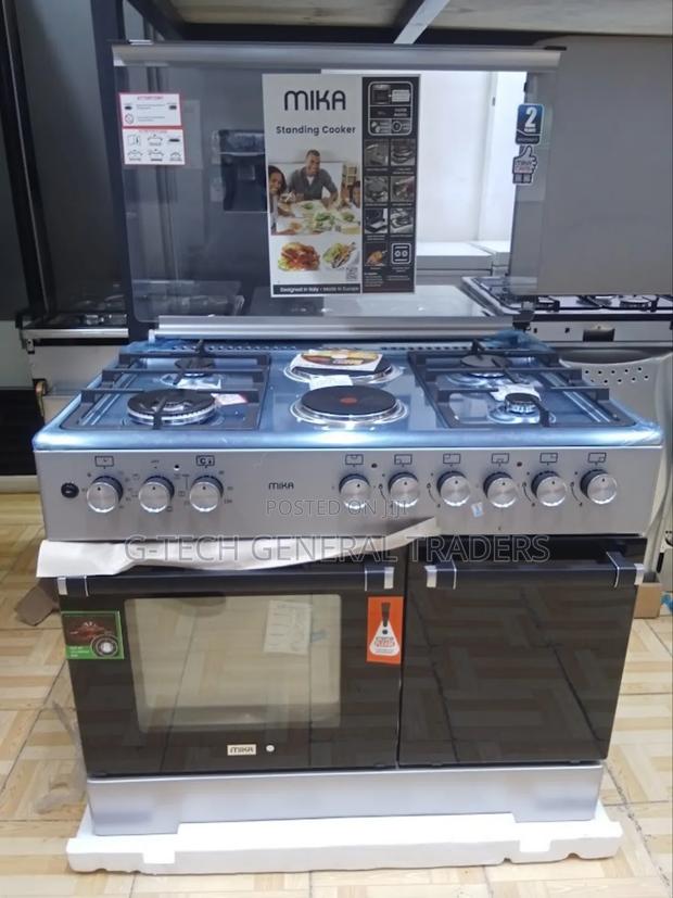 Von 4gas+2 Electric Plate 60*90 Oven Cooker(Gas Compartment)