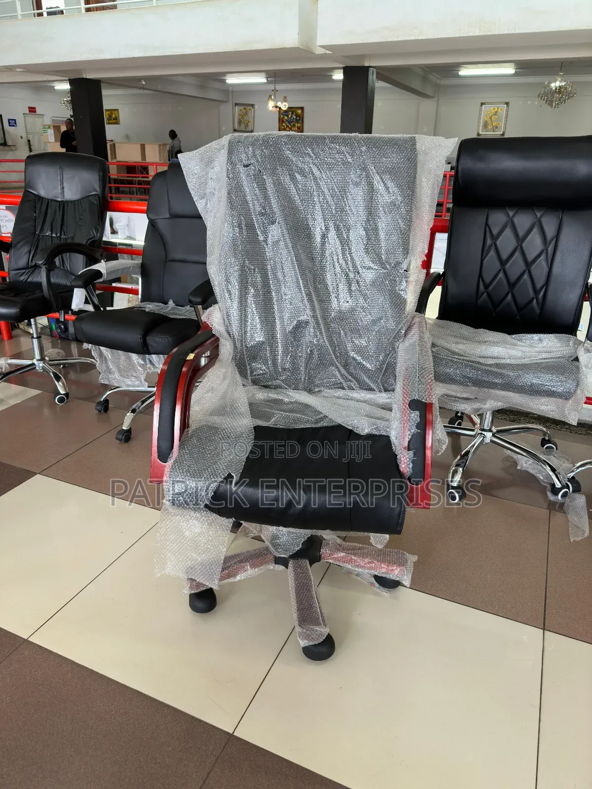 Executive Imported Director's Office Leather Chair