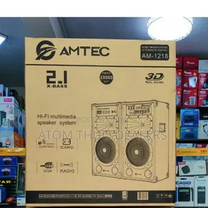 Amtec 2.1CH 1218 Hi Fi Multi Media Speaker System 
