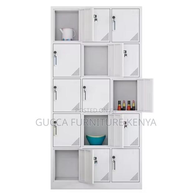 15 Locker Cabinet, Individual 15 Doors Locker Cabinet - thumbnail 3