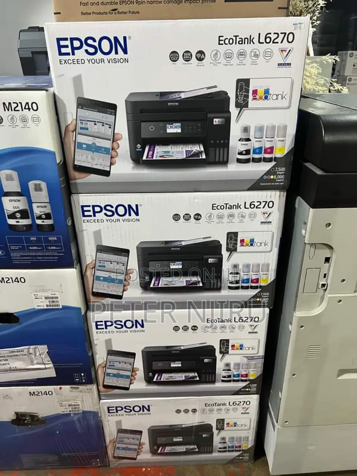 B. Epson Ecotank L6270 A4 Wi-Fi Duplex All-in-One Ink Tank