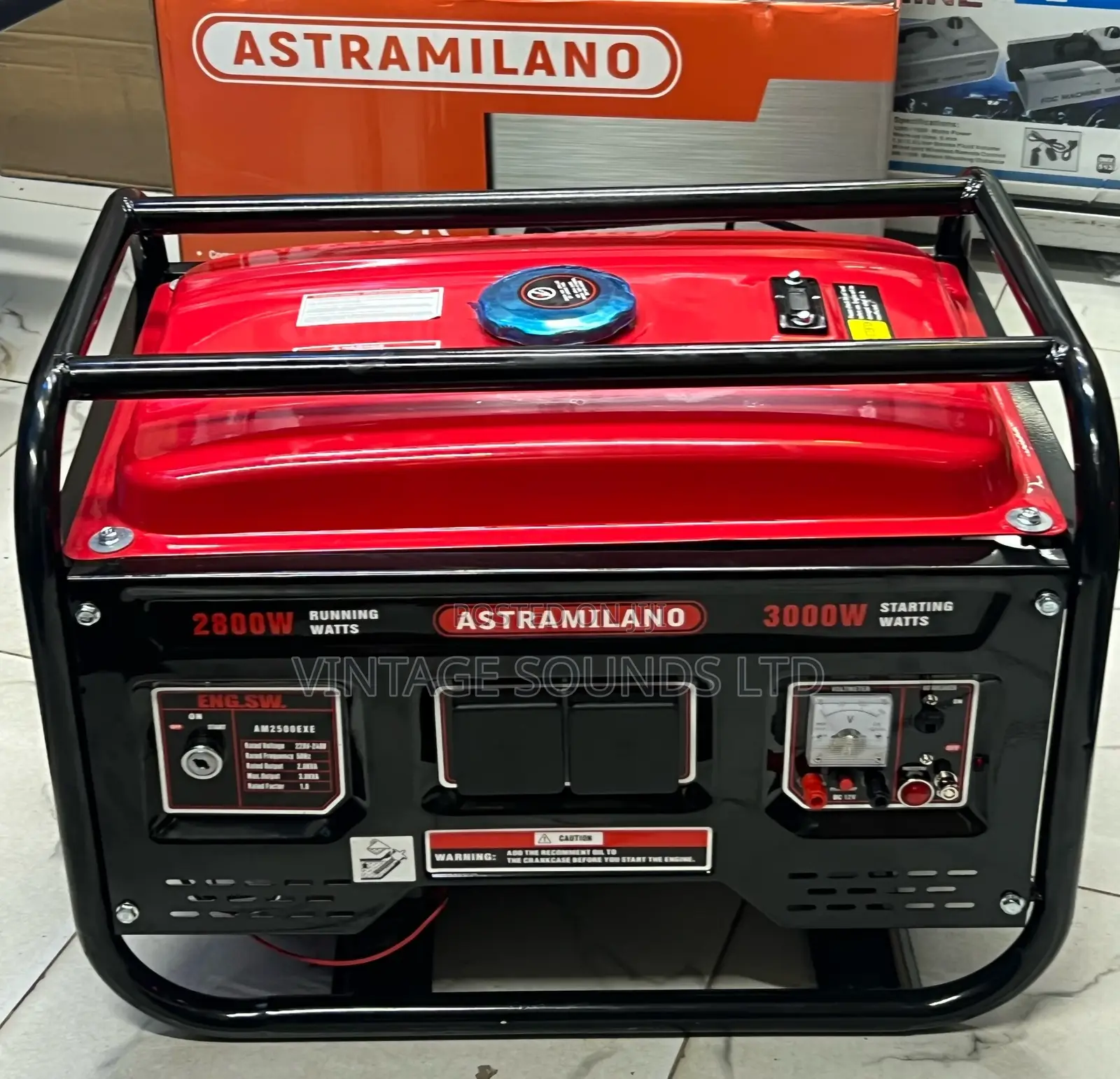 Astramilano Petrol Power Generator 3000 W