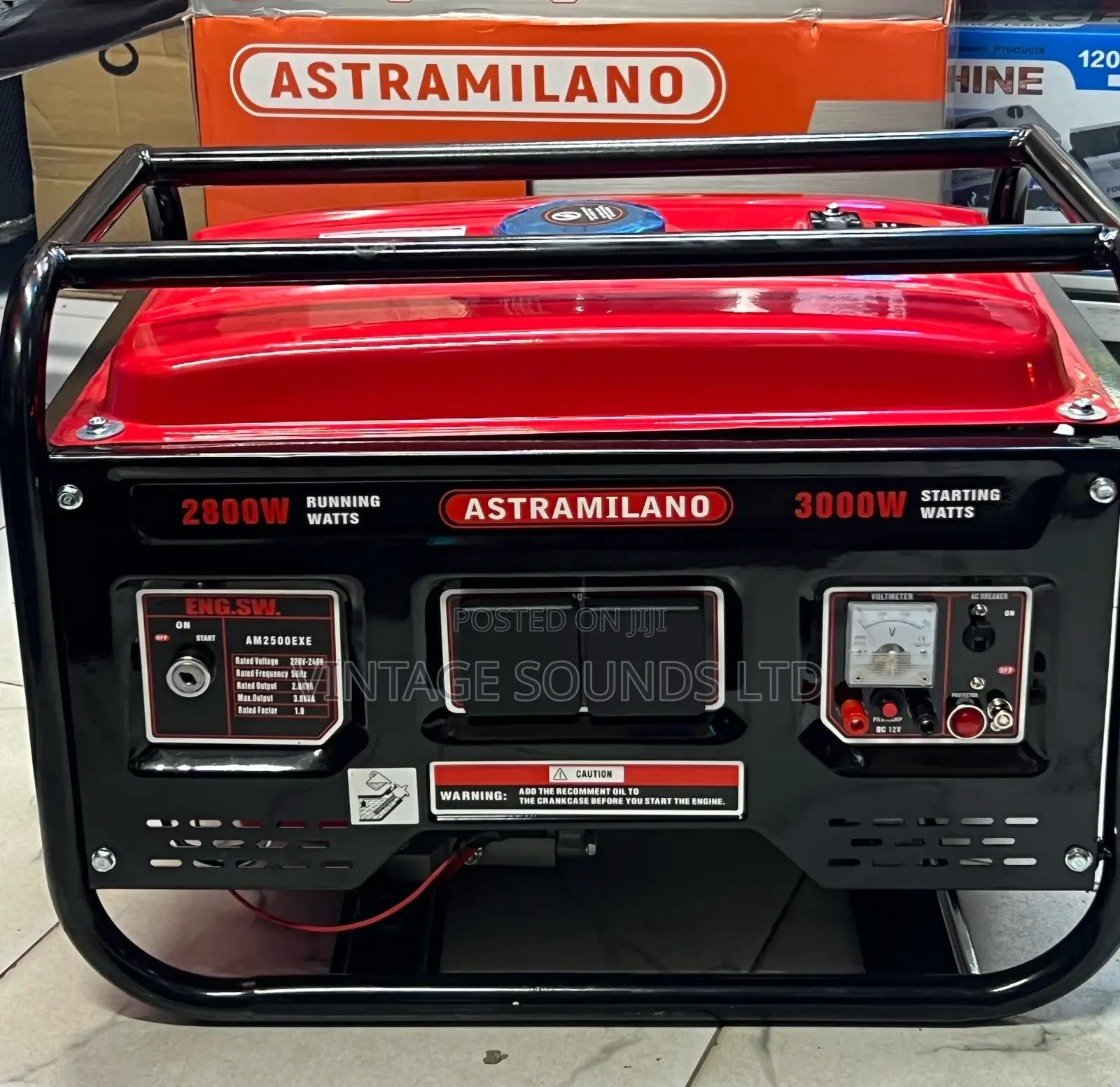 Astramilano Power Generator 3000 W W/ KEY Start