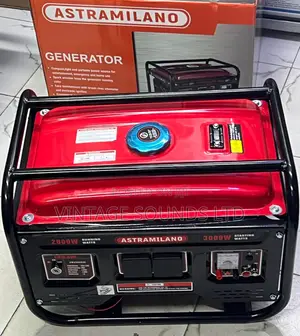 Astramilano Portable Power Generator 3000watts W/Key Start