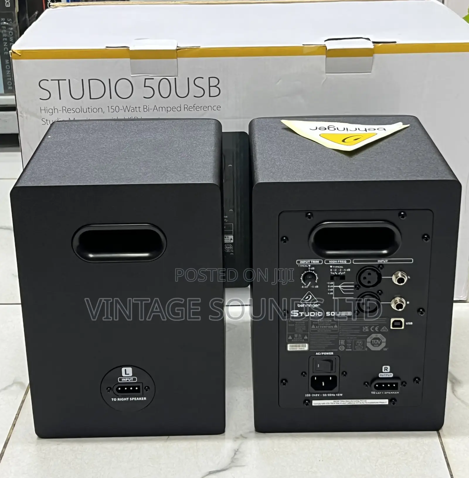 Behringer Studio 50usb Studio Monitor Speakers