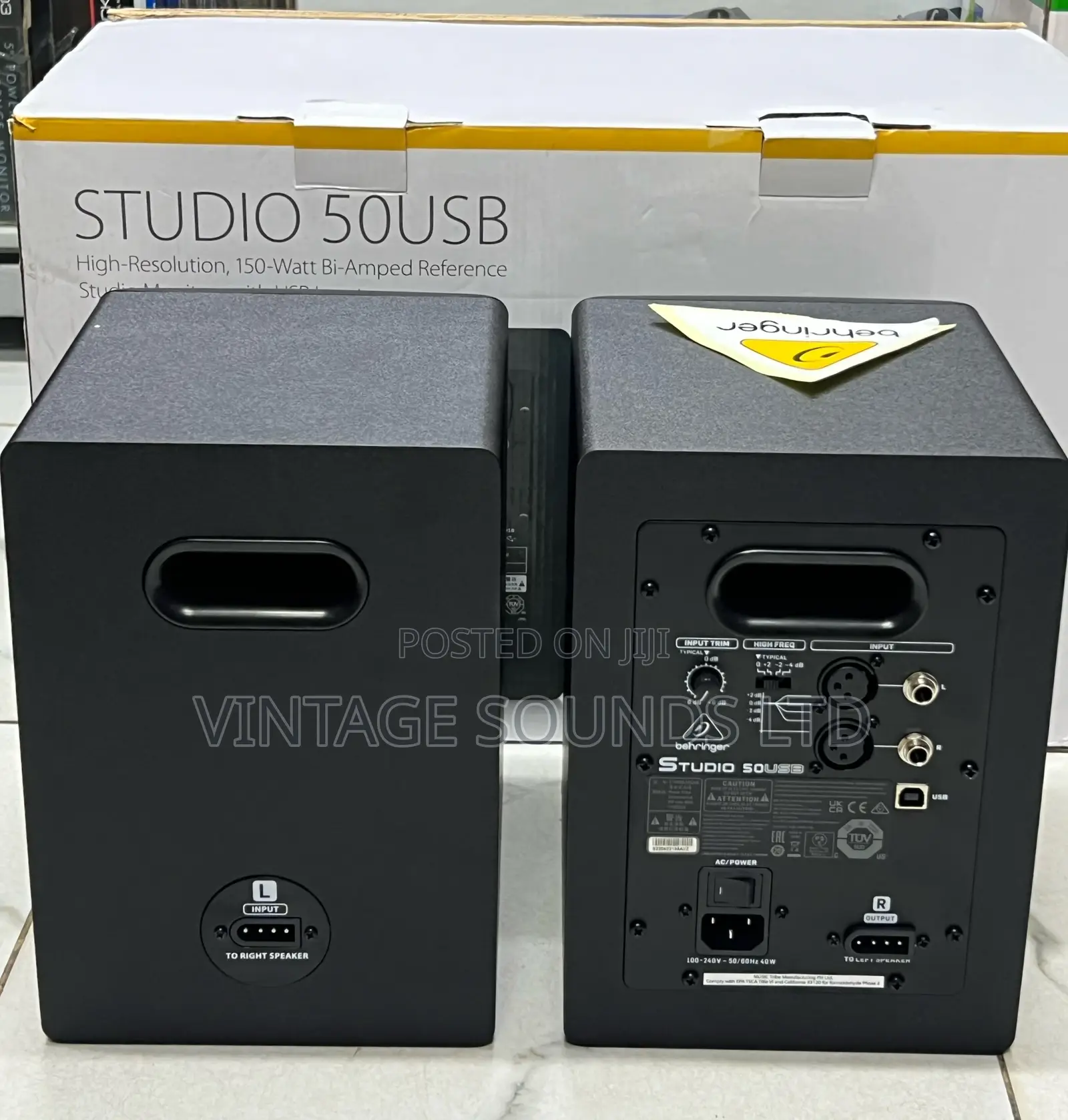 Behringer Studio 50USB 5 Inches Powered Studio Monitors