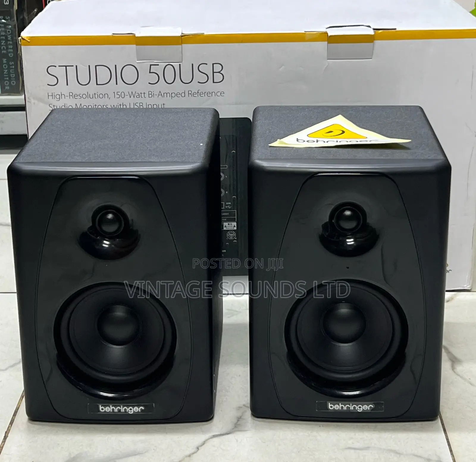 Studio 50usb's Ultra 100-Watt Digital Monitor Speakers