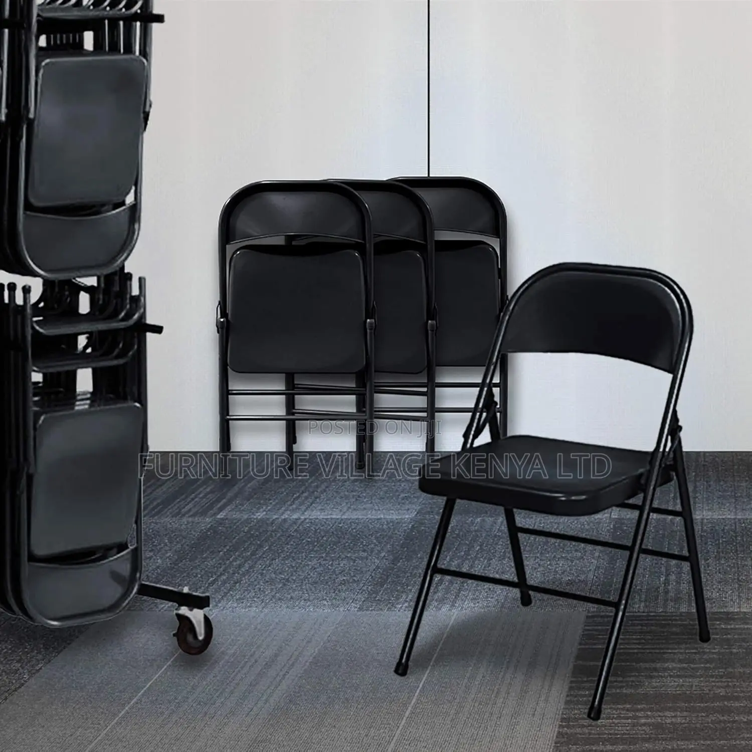 Heavy Duty Metal Folding Chair