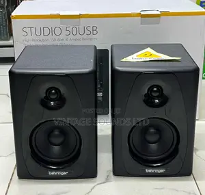 Studio 50usb's Ultra-Linear, 100W Digital Monitor Speakers